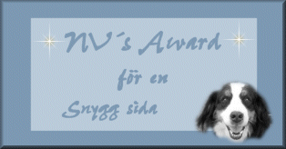 Award från Nordiska Vovvar